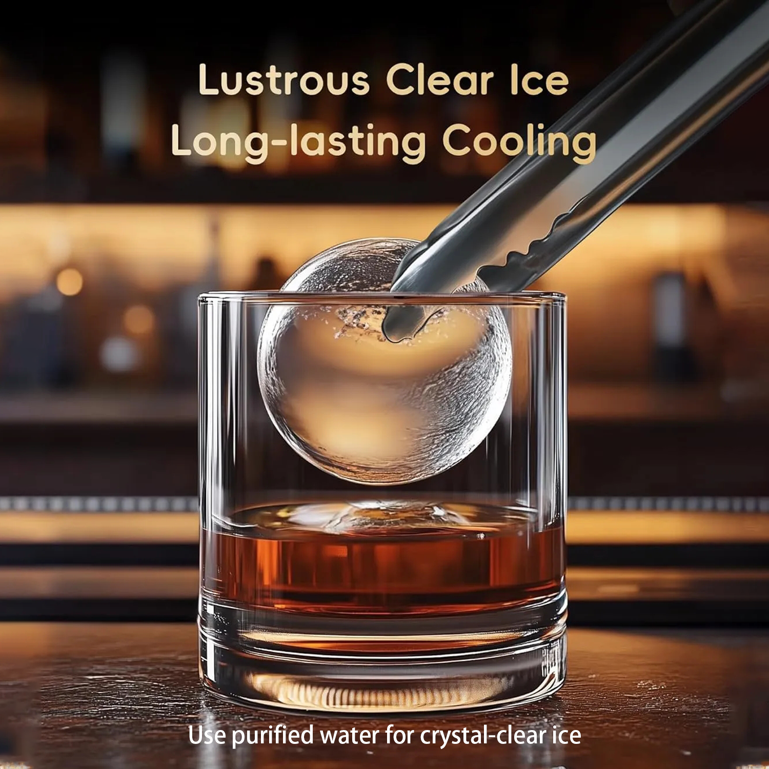 Clear Ice Ball Maker