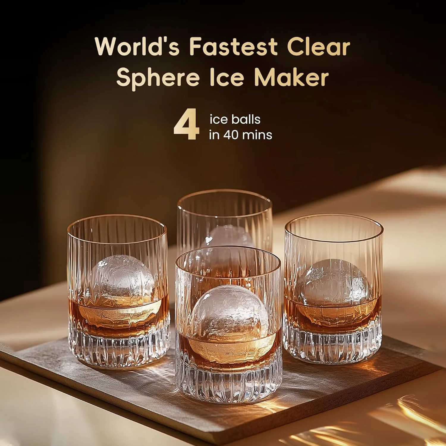 Clear Ice Ball Maker